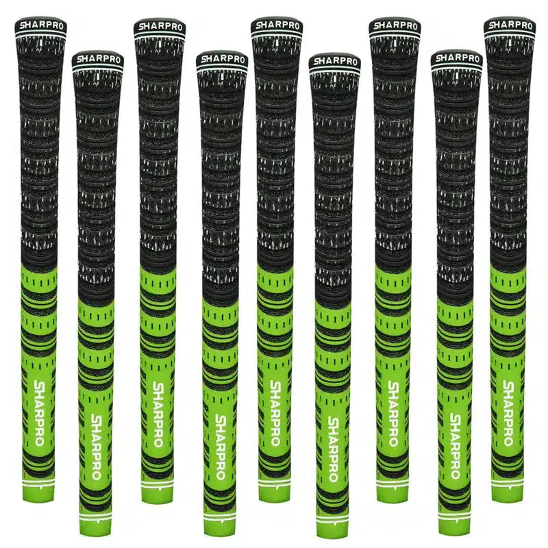 Shappro Dual Cord and Rubber Black/Lime Std Grip marsdengolfdrivingrange