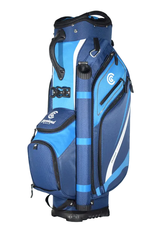 Cleveland Cart Bag Navy / Blue / White marsdengolfdrivingrange