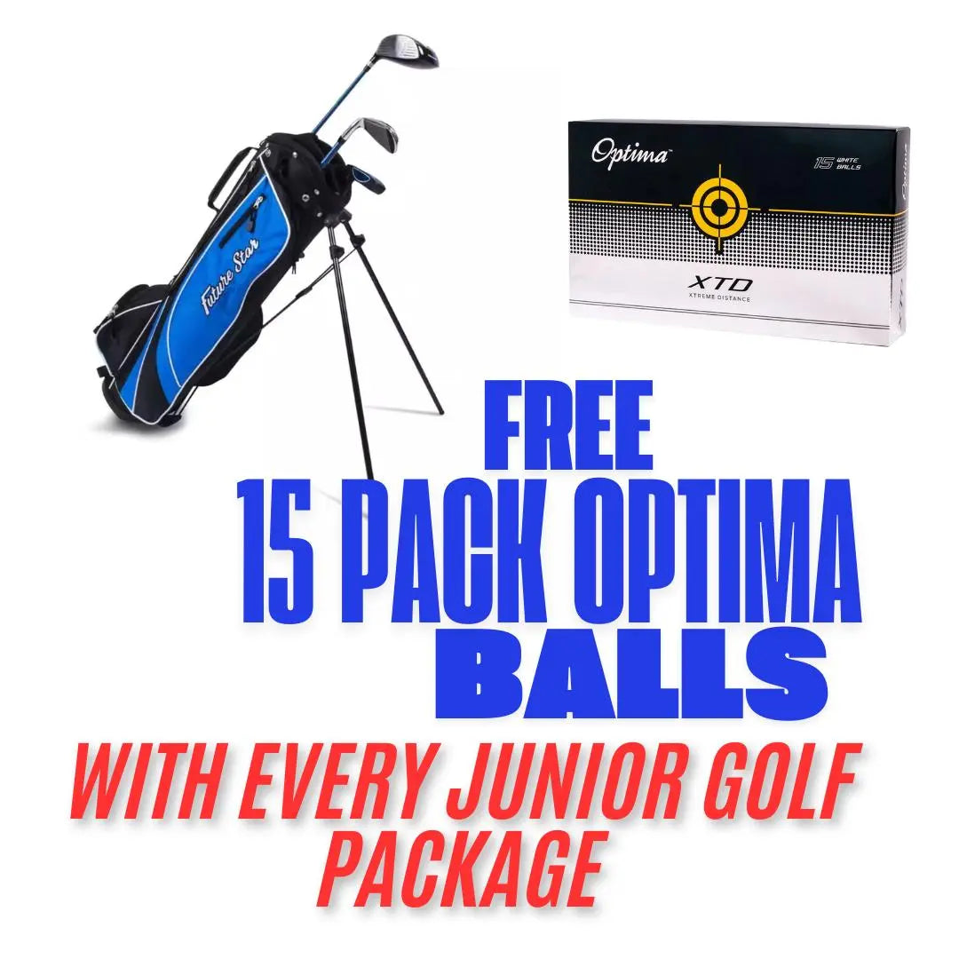 PGF Future Star Junior Package Red 6-8 yrs Right Handed marsdengolfdrivingrange