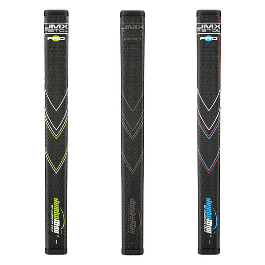 JumboMax Mid-Jumbo Putter Grip (Black/White/Green) marsdengolfdrivingrange