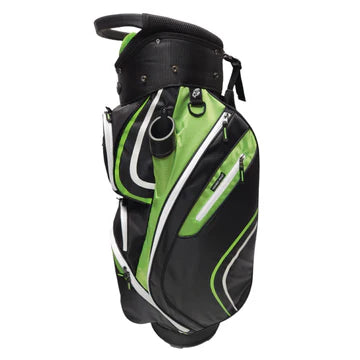 Onyx Spyder Golf Cart Bag in Navy/Orange marsdengolfdrivingrange