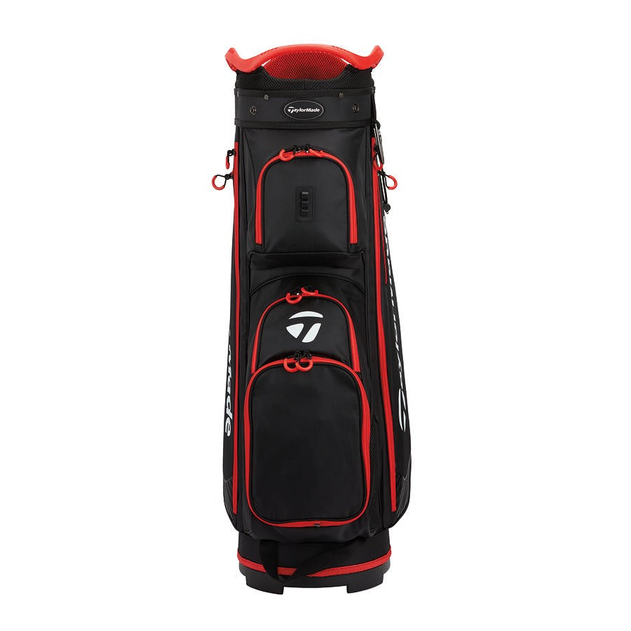 Taylormade Pro Cart Bag Black Red
