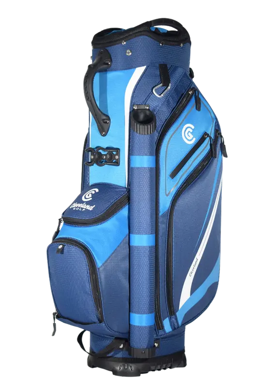 Cleveland Cart Bag Navy / Blue / White marsdengolfdrivingrange