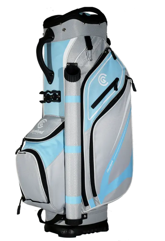 Cleveland Cart Bag Grey/Light Blue marsdengolfdrivingrange