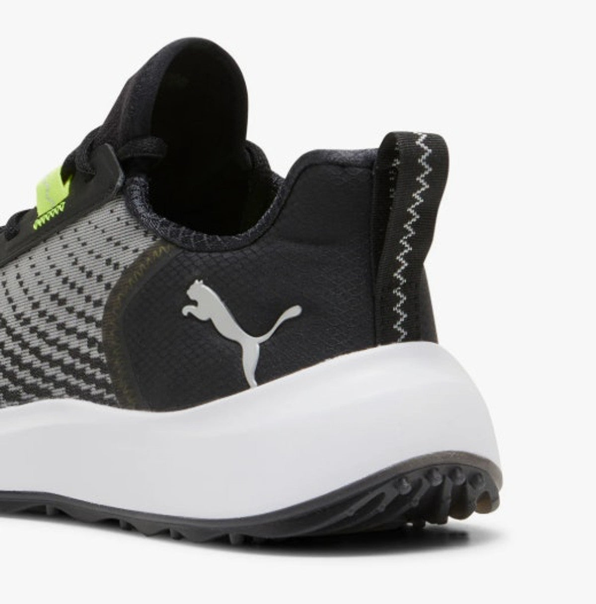 Puma Fusion Crush Sport Wide Spikeless Shoe in Black marsdengolfdrivingrange
