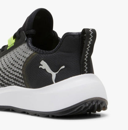 Puma Fusion Crush Sport Wide Spikeless Shoe in Black marsdengolfdrivingrange