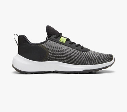 Puma Fusion Crush Sport Wide Spikeless Shoe in Black marsdengolfdrivingrange