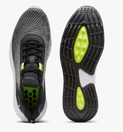 Puma Fusion Crush Sport Wide Spikeless Shoe in Black marsdengolfdrivingrange