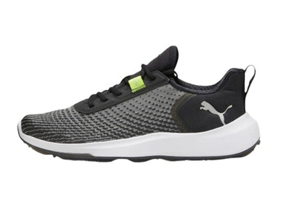 Puma Fusion Crush Sport Wide Spikeless Shoe in Black marsdengolfdrivingrange