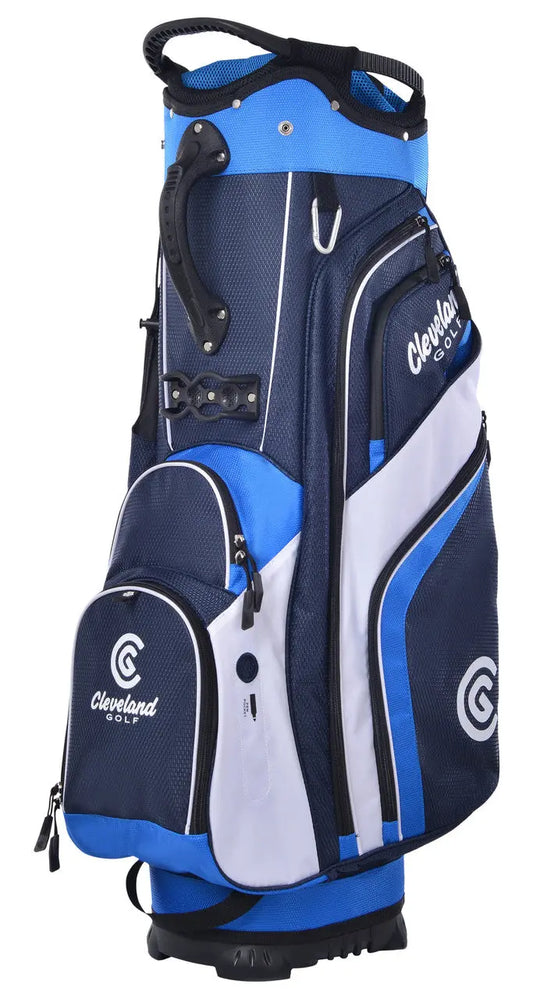 Cleveland Cart Bag Navy / Blue / White marsdengolfdrivingrange