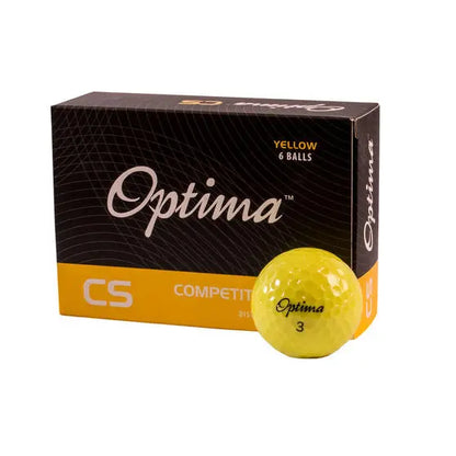 Optima CS Golf Balls 6 pack marsdengolfdrivingrange